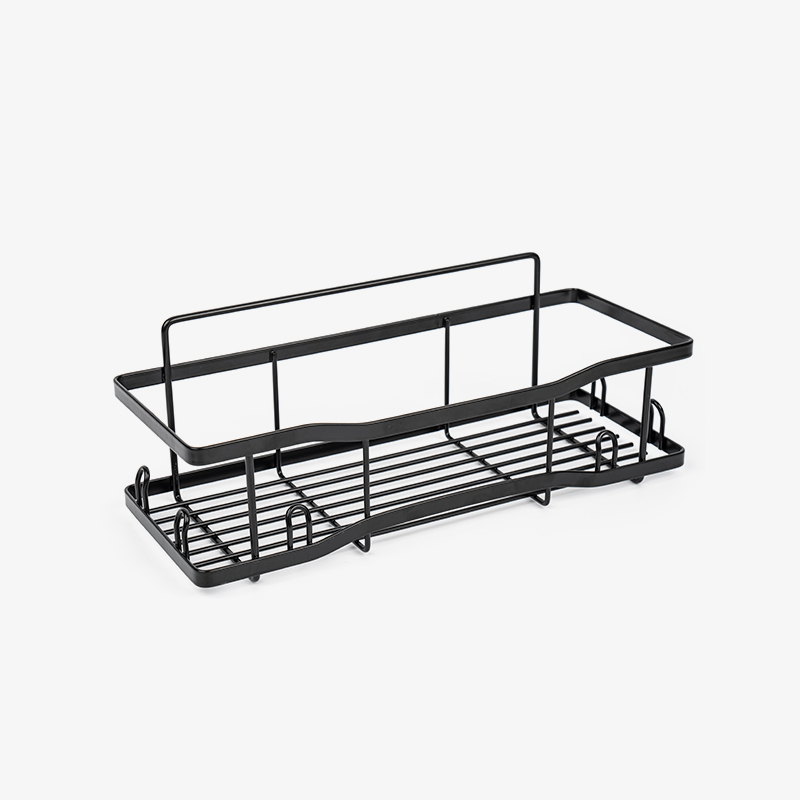 রান্নাঘর এবং বাথরুমের জন্য ওয়াল-মাউন্ট করা মেটাল ওয়্যার স্টোরেজ বাস্কেট