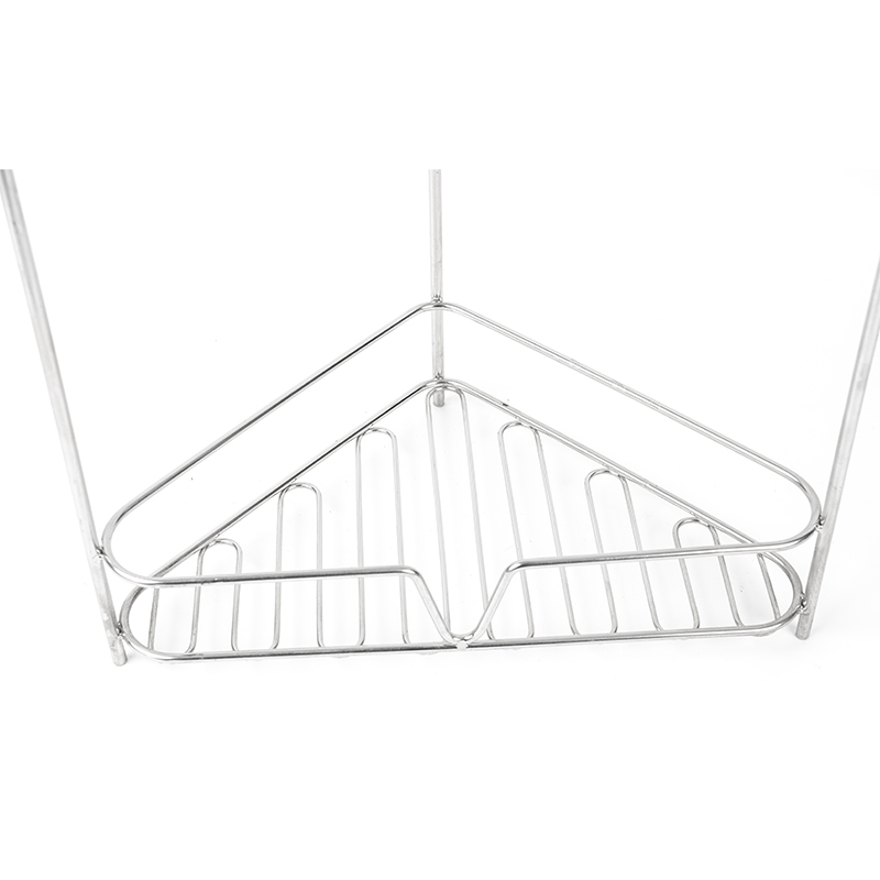 3-টিয়ার কর্নার বাথরুম অর্গানাইজার শেল্ফ