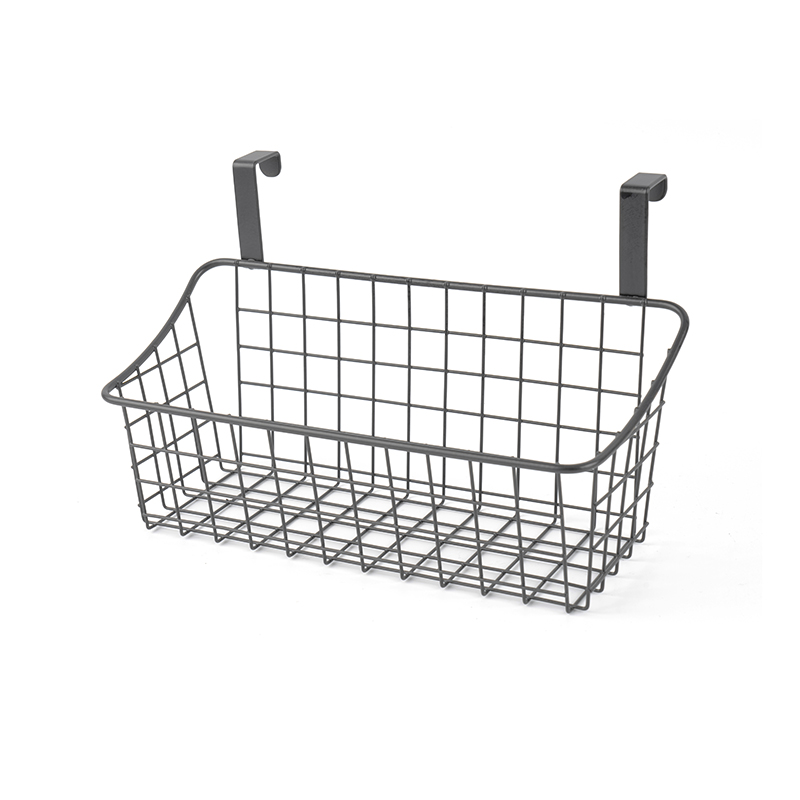 3টি ঝুলন্ত ঝুড়ি সহ ওভার-দ্য-ডোর প্যান্ট্রি সংগঠক