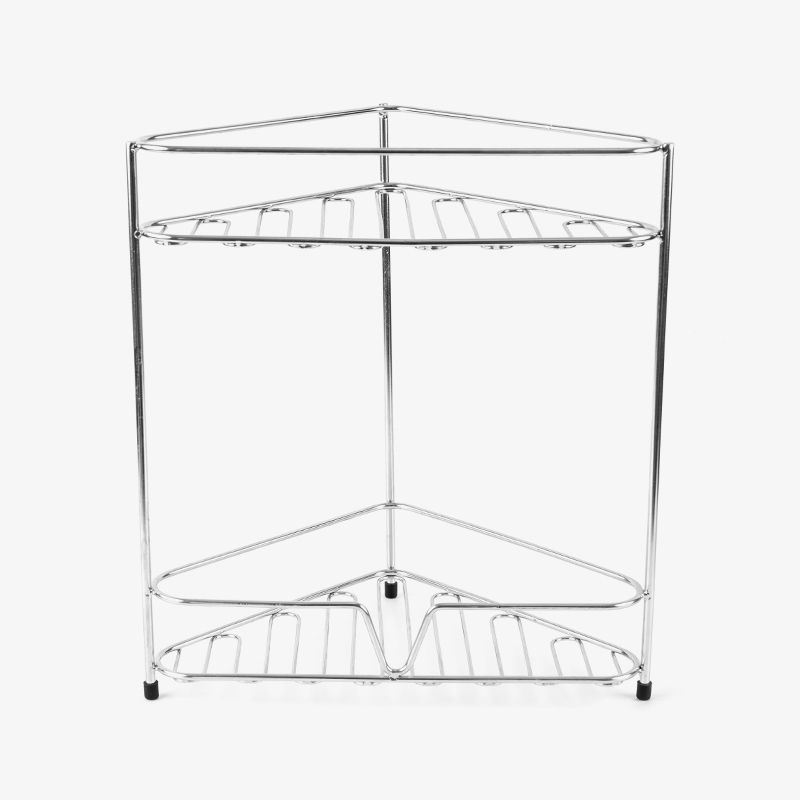 কর্নার বাথরুম কাউন্টার অর্গানাইজার শেল্ফ