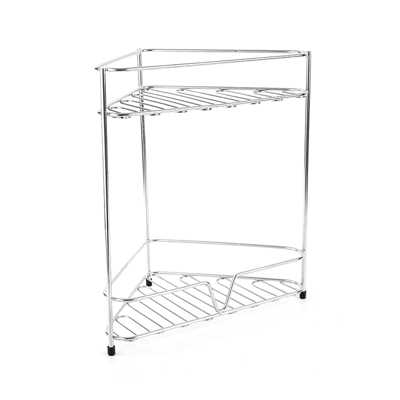 কর্নার বাথরুম কাউন্টার অর্গানাইজার শেল্ফ