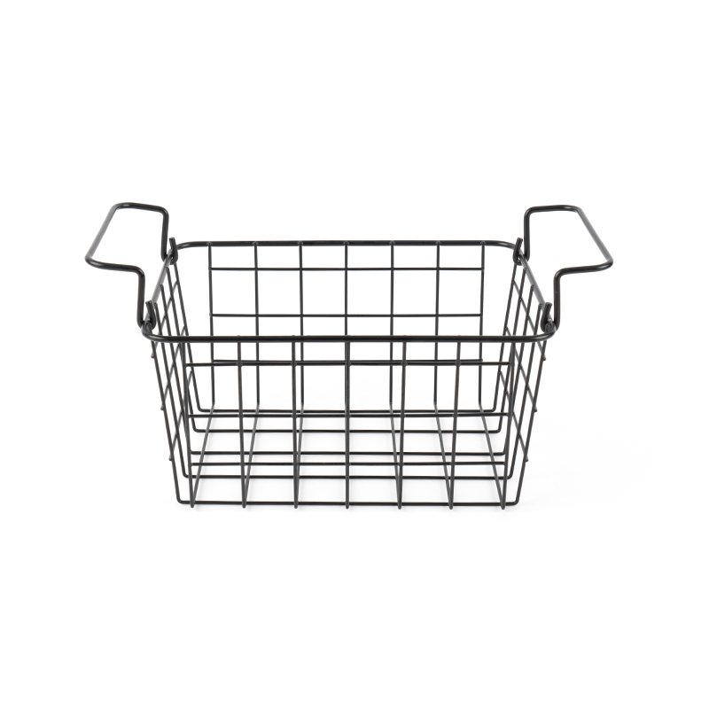 মেটাল ওয়্যার মেশ স্ট্যাকযোগ্য ইউটিলিটি স্টোরেজ বিন, বড় আয়তক্ষেত্র